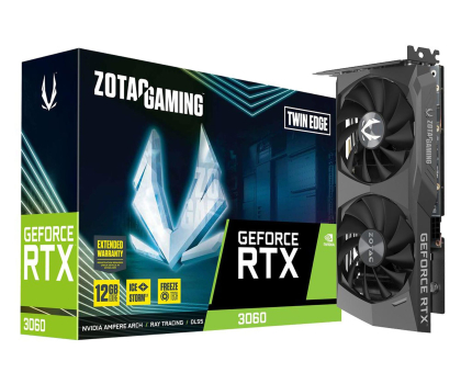 Karta graficzna NVIDIA Zotac GeForce RTX 3060 Twin Edge 12 GB GDDR6
